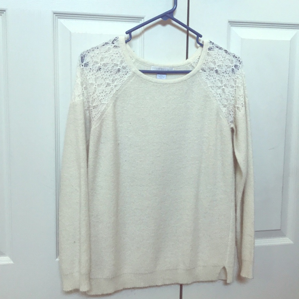 White/Cream sweater!